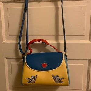 Disney Loungefly Snow White Cosplay Bow Handbag